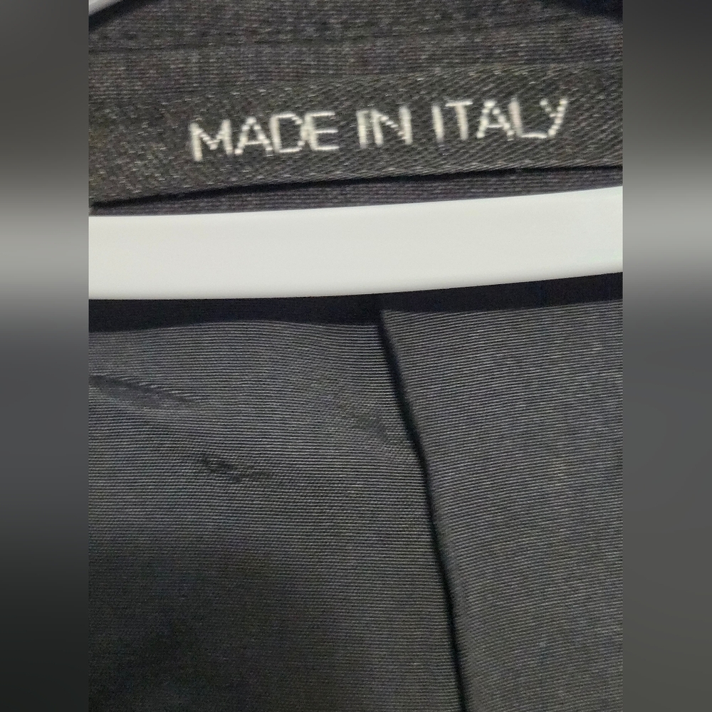 Armani Collezioni 44L Gray Blazer Sport Coat Made in Italy Mens Saks Fifth Ave - Picture 3 of 10